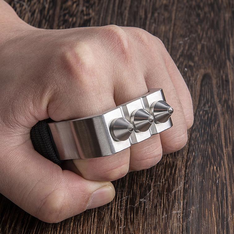 2 Finger Brass Knuckles - Cakra EDC Gadgets