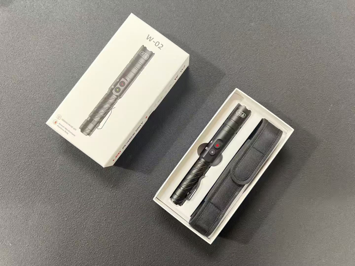 New W-02 flashlight 🔥