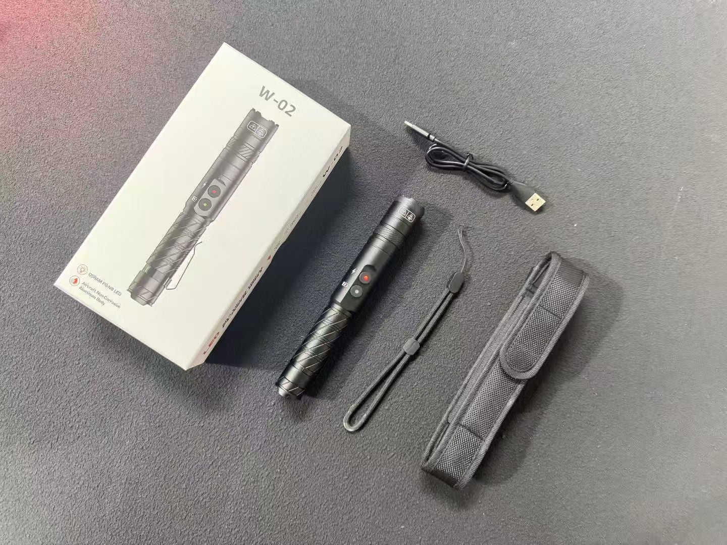 New W-02 flashlight 🔥