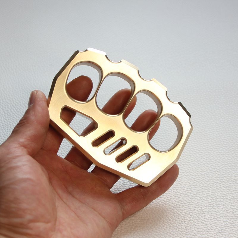 Thickened Brass Big Four Holes Outdoor Tool