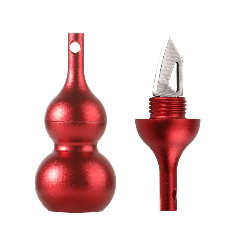 Creative Mini Gourd Portable Keychain Pendant Decoration EDC Tool