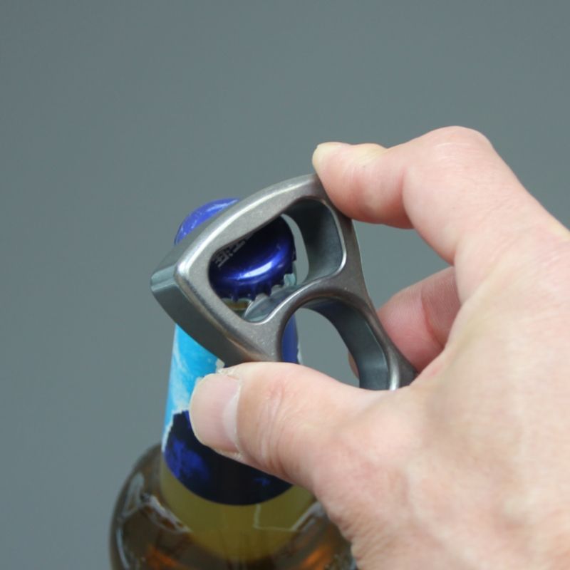 Titanium Alloy Multifunctional Single Hole Stone Washing Bottle Opener