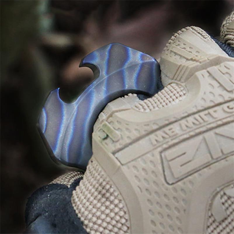 Mini Titanium Bottle Opener Portable Pendant Backpack Keychain