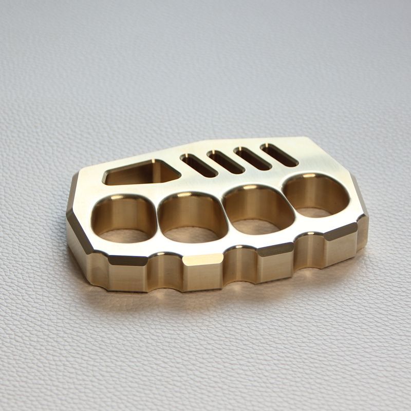 Thickened Brass Big Four Holes Outdoor Tool