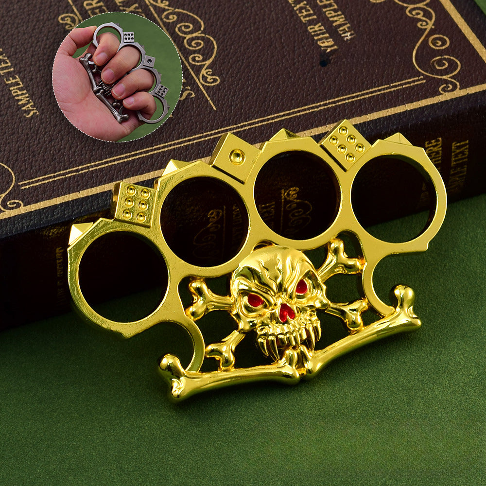 Skull Dice Design Finger Guard Tool