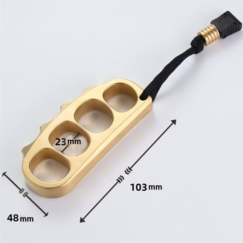 Large Pea Brass Outdoor Backpack Tool