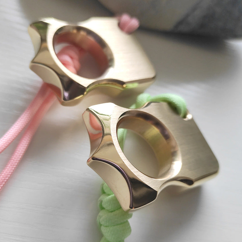 Single Hole Brass Multi-style Edc Tool