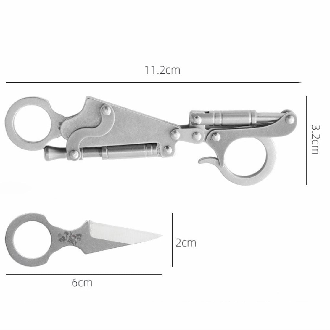 Pocket Backpack Keychain EDC Tool