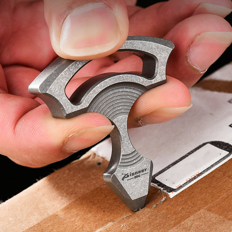 Pendant Titanium Alloy Tungsten Steel Outdoor Edc Backpack Tool