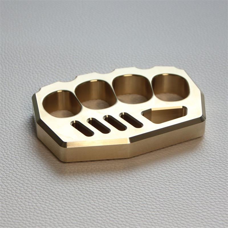 Thickened Brass Big Four Holes Outdoor Tool