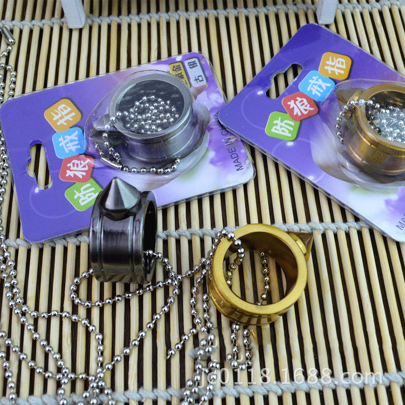 One Finger Ring Pendant Pocket EDC Tools