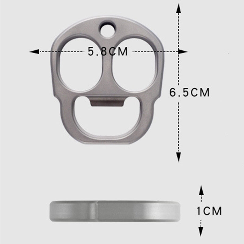 Titanium Bottle Opener Multi-function EDC Portable Tool