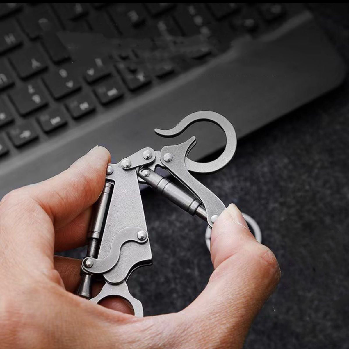 Pocket Backpack Keychain EDC Tool