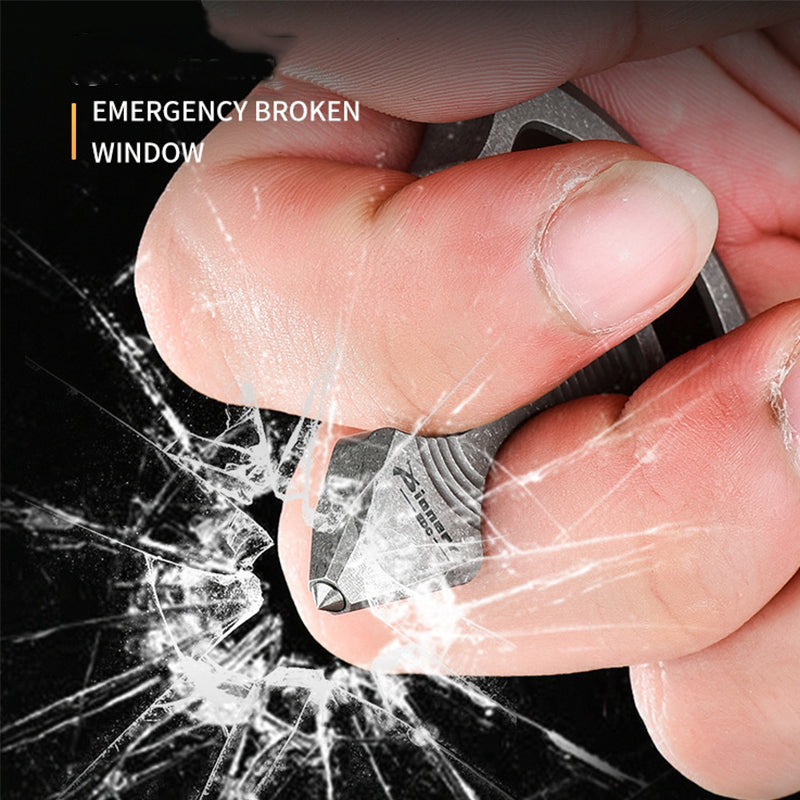 Pendant Titanium Alloy Tungsten Steel Outdoor Edc Backpack Tool