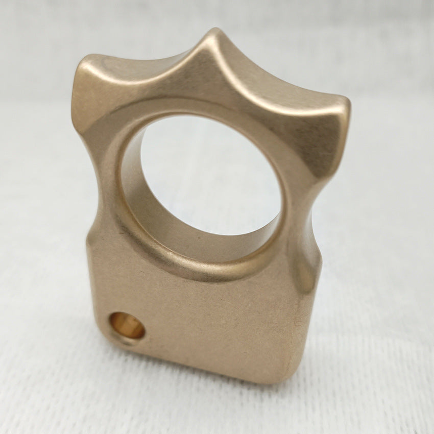 Single Hole Brass Multi-style Edc Tool