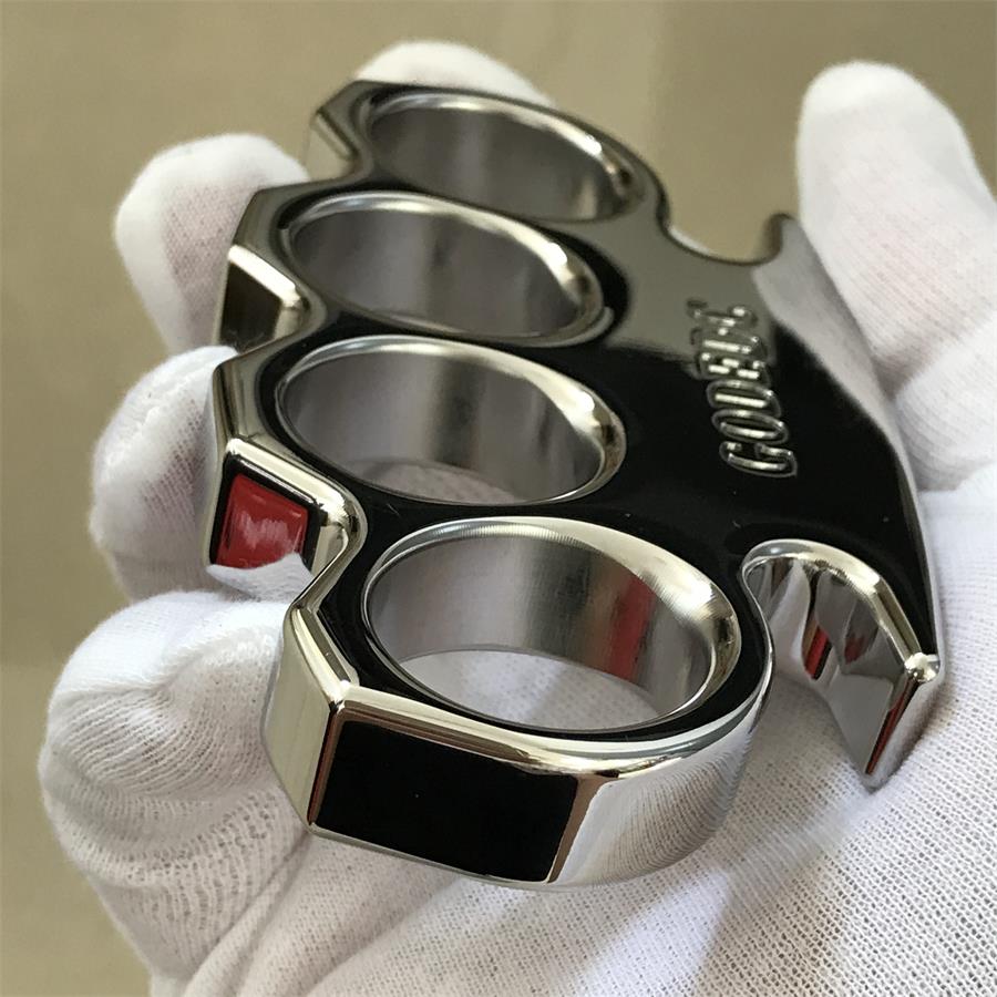 The King GODEDC Solid Classic Mirror Steel Knuckle Duster
