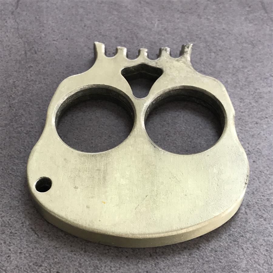 Skull Two-Finger Knuckle Duster EDC Decoration