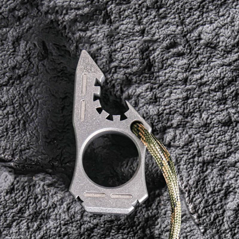 Shark Bottle Opener Outdoor Edc Backpack Keychain Tool