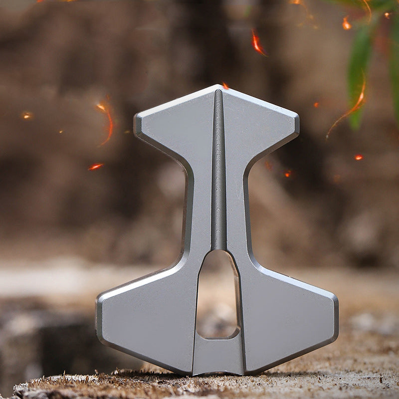 Mini Thickened Edc Bottle Opener with Lanyard