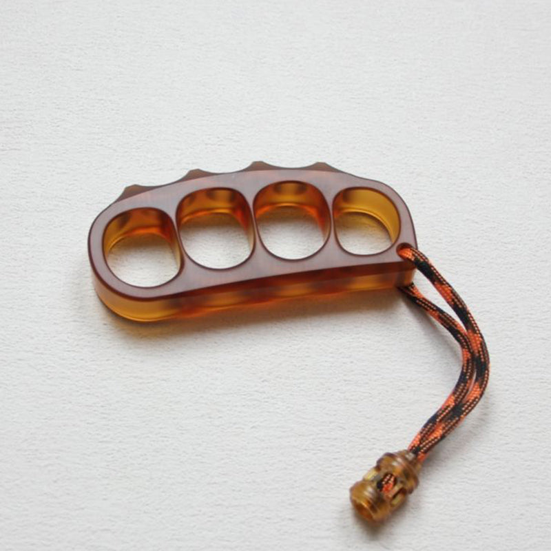 Large Amber Pea Outdoor EDC Tool