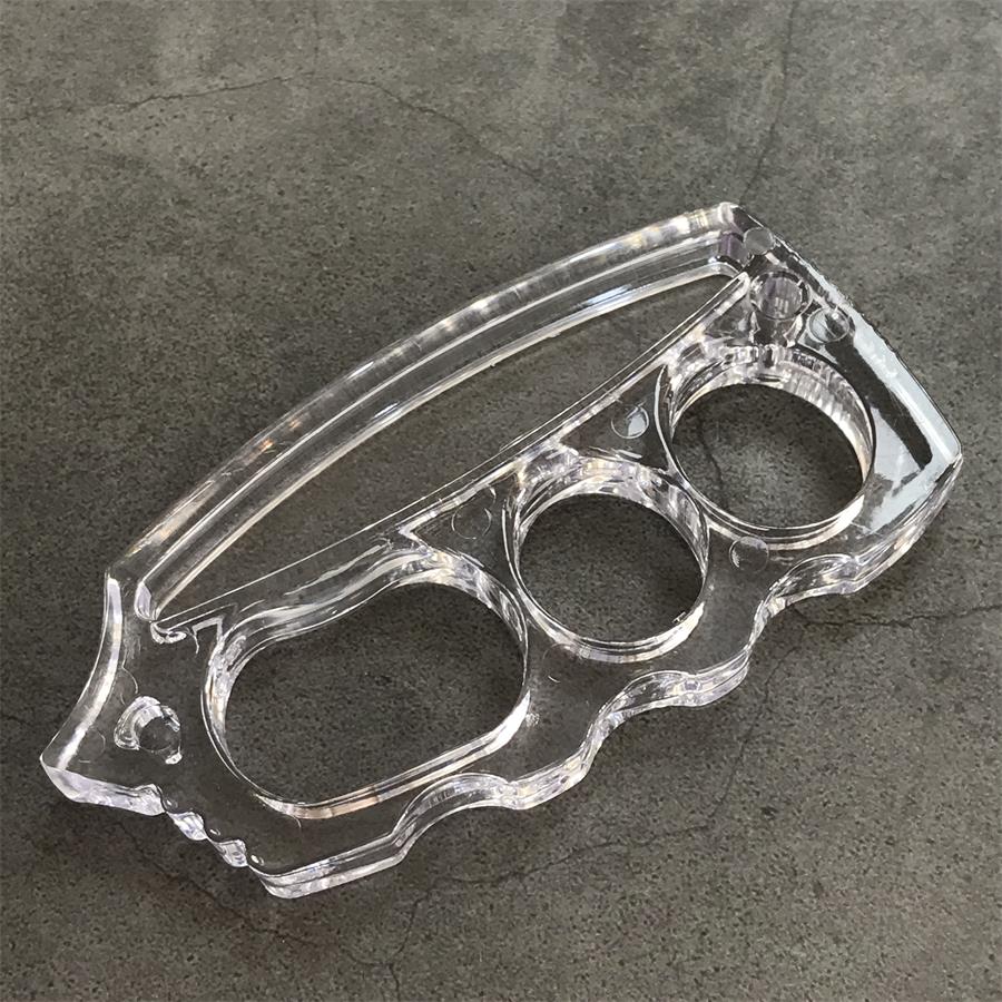 Plastic Transparent Outdoor Edc Big Hole Tool