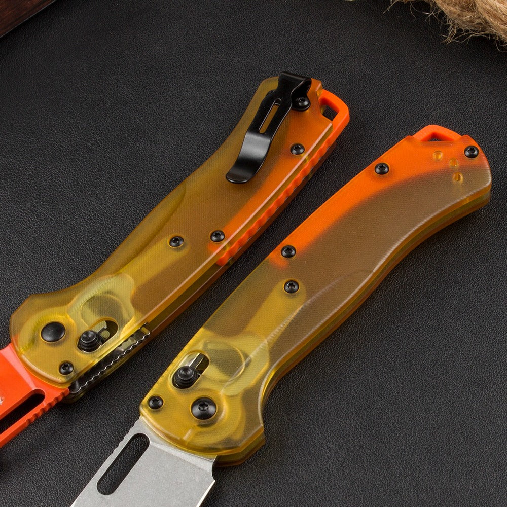 BM15535 Yellow PEI Transparent Edition Outdoor Folding Tool