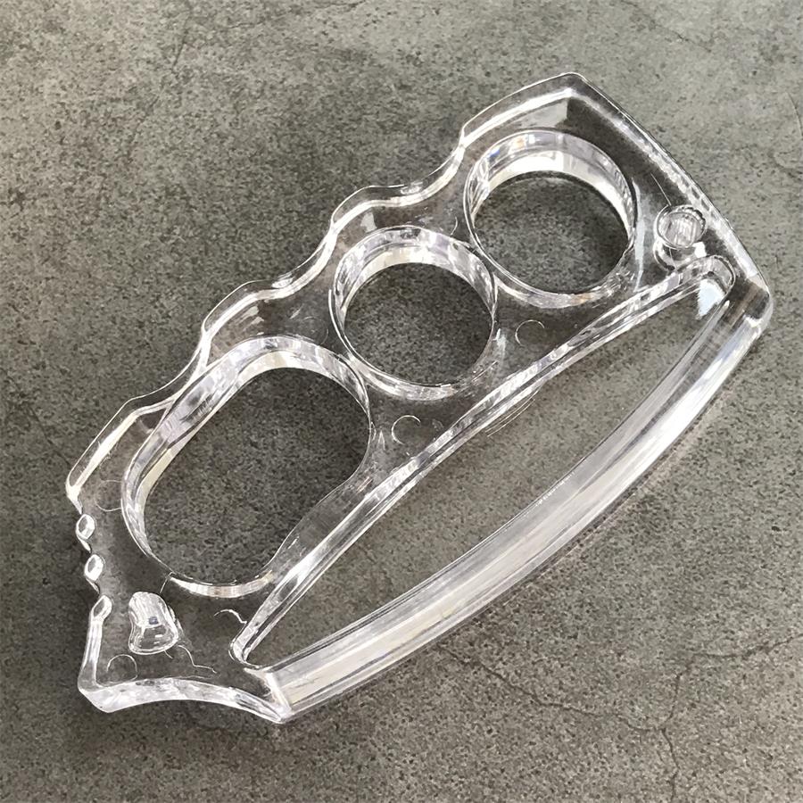 Plastic Transparent Outdoor Edc Big Hole Tool