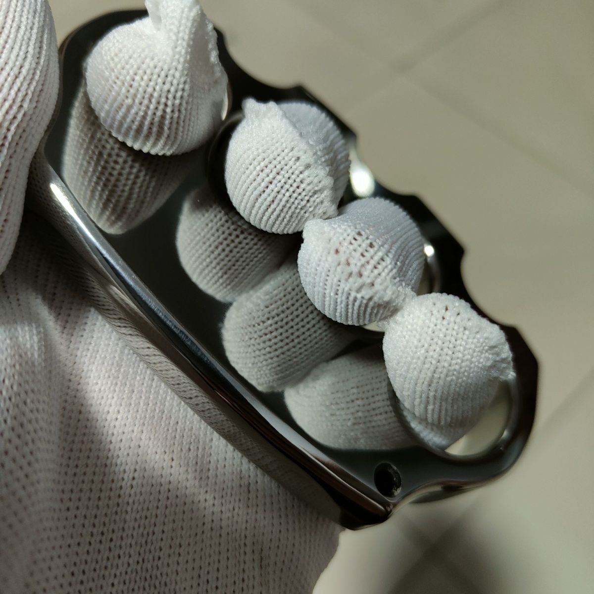 Outdoor Iron Mirror Large Hole EDC Tools