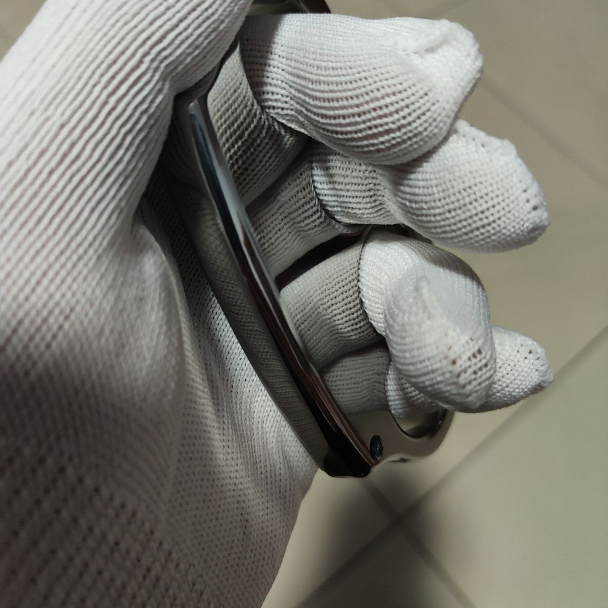 Outdoor Iron Mirror Large Hole EDC Tools