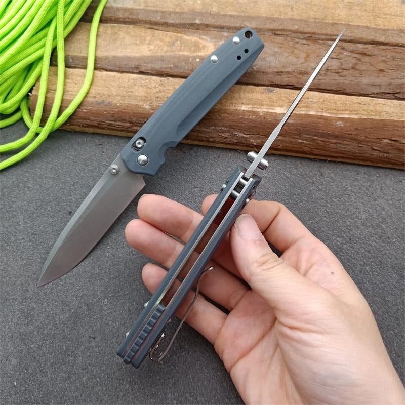BM458 G10 Blue Outdoor Folding Tool