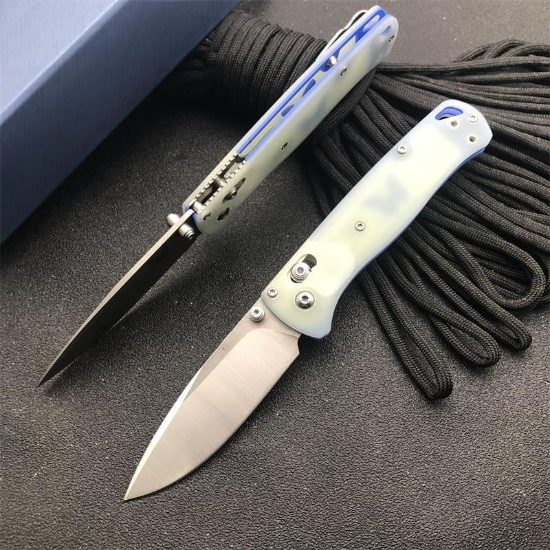 BM535 Gradient Blue G10 Handle S30v Outdoor Folding Tool