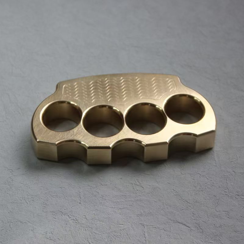 Wave Pattern Design Brass Thick Outdoor Tool