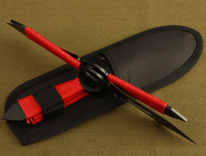 3PCS Outdoor Easy Carrying EDC Tools with Nylon Case