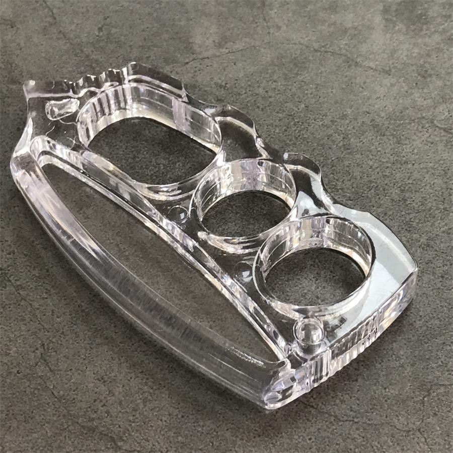 Plastic Transparent Outdoor Edc Big Hole Tool