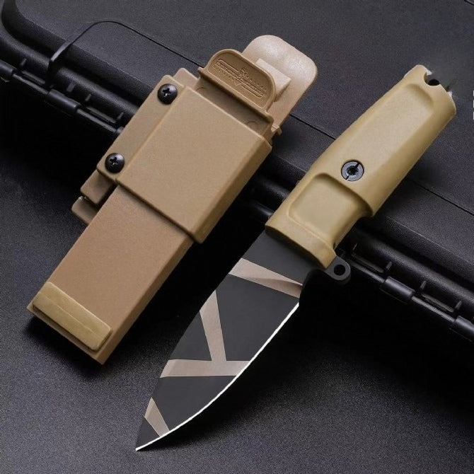 Small N690 DLC Tiger Stripe Tricolor Outdoor Tools