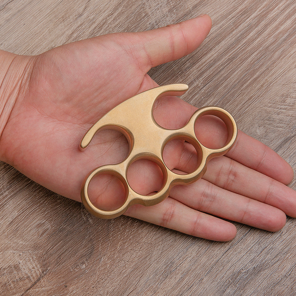 Old American Style Classic Brass Knuckles - Cakra EDC Gadgets