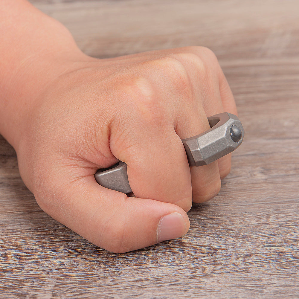 2025 Summer Stonewash Stainless Steel Knuckledusters