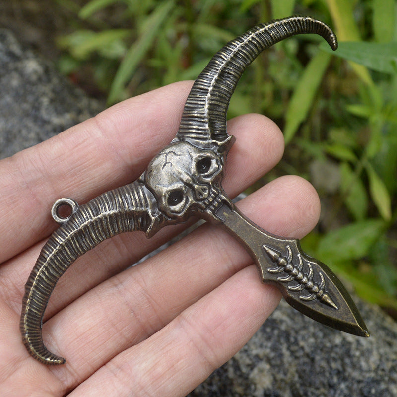 Outdoor Eagle Sheep Shape Travel Keychain