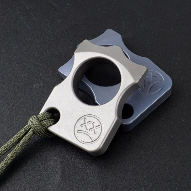 Titanium Alloy Mini Keychain Bottle Opener Portable EDC Tool