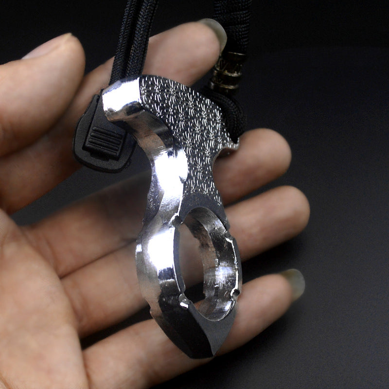 Thickened Zinc One Finger EDC Tools