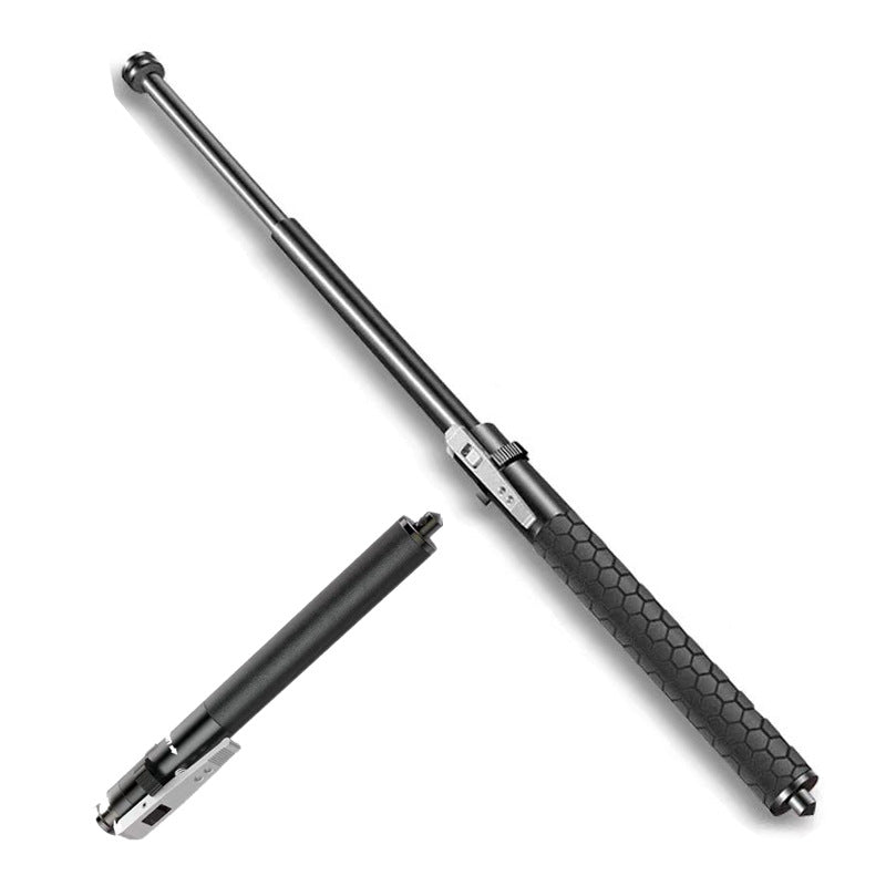 Telescopic spring baton, expandable baton, automatic baton, self-defense, automatic pop-up, outdoor self-defense