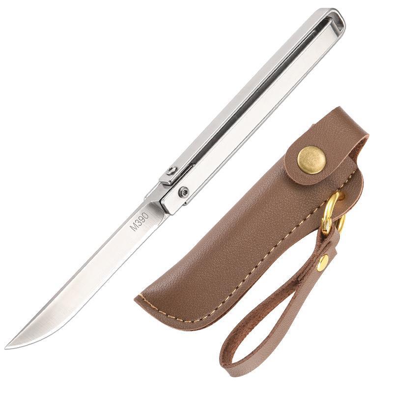 Handle Folding Outdoor Pocket Tool with Leather Case