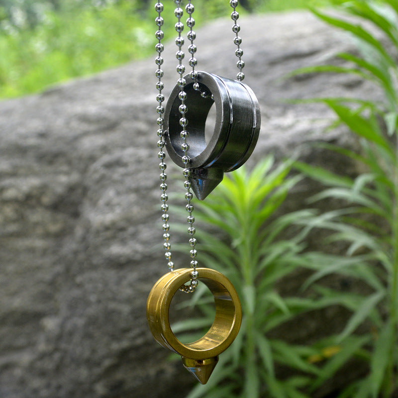 One Finger Ring Pendant Pocket EDC Tools