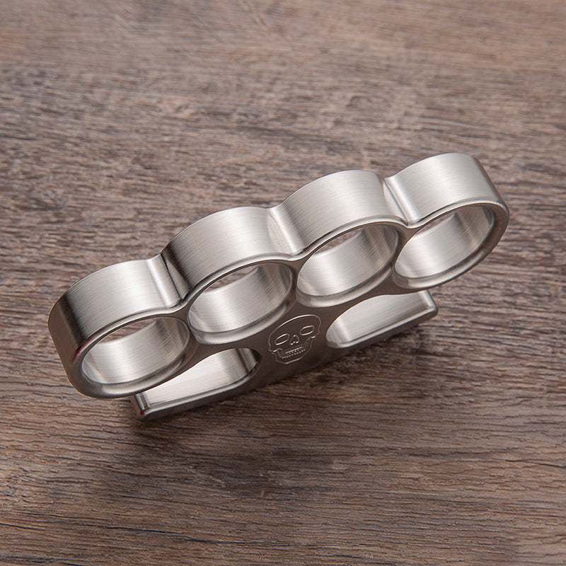 Stainless Steel Old Lincoln Tactical Brass Knuckles