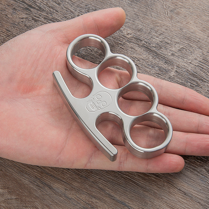 Stainless Steel Old Lincoln Tactical Brass Knuckles