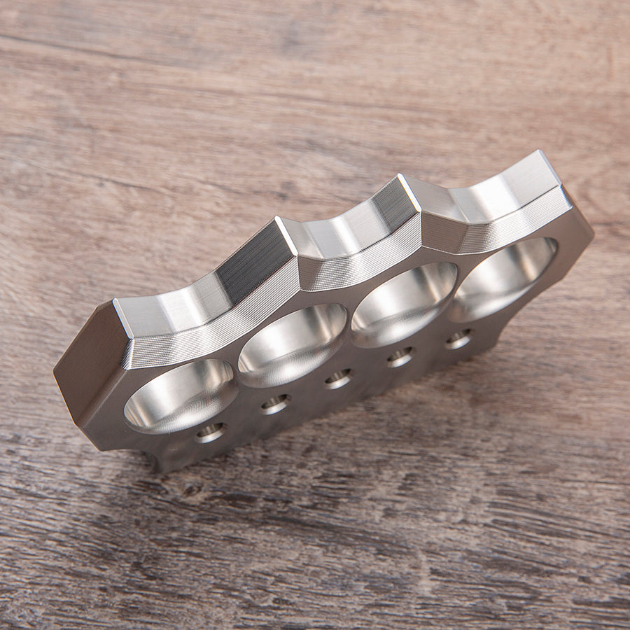 Real Stainless Steel Spiked Knuckles