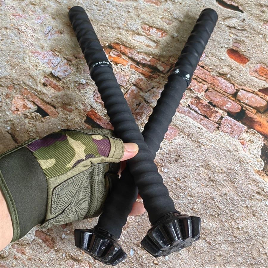 Black 2 Pcs Outdoor Tool