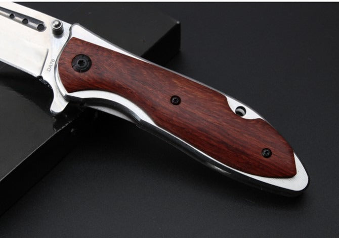 DA76 Redwood Outdoor Folding EDC Tool