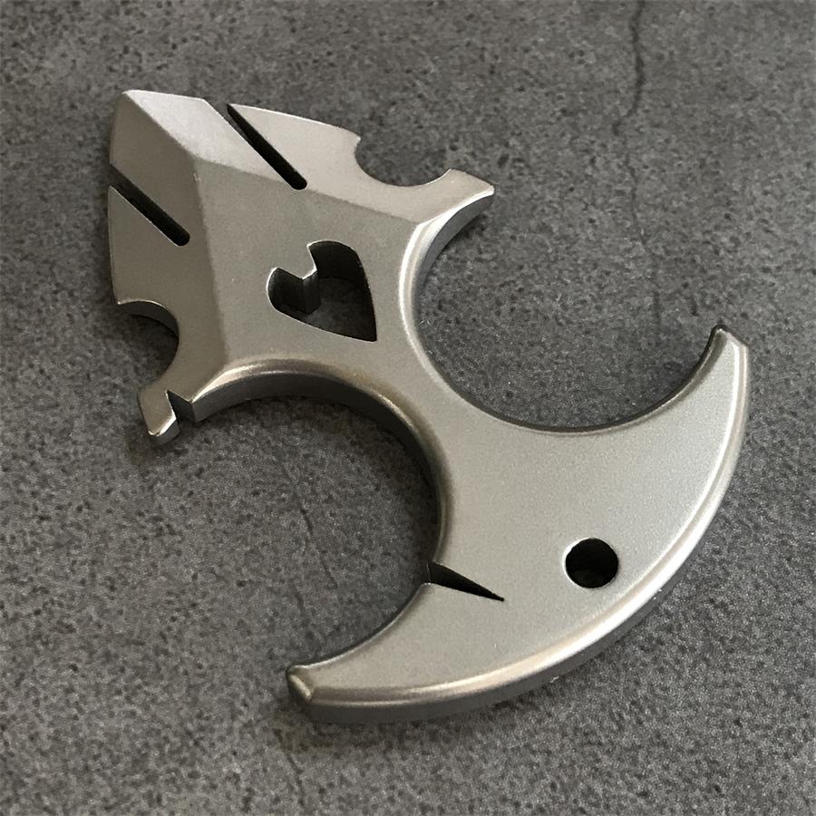 TC21 Titanium Knuckle Duster Broken Window Decoration