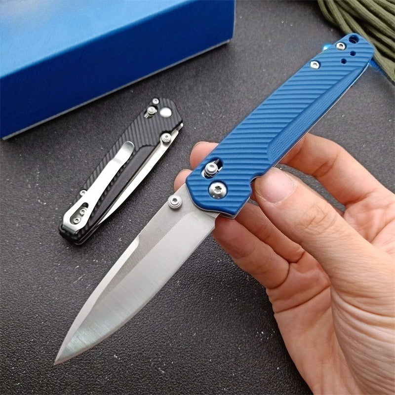 BM485 D2 Steel Fiberglass Edition Outdoor Folding Portable Tool